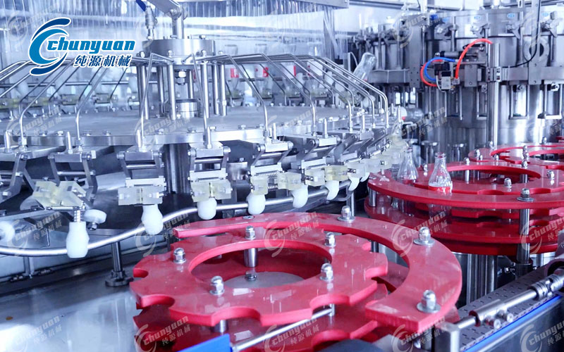 玻璃瓶飲料灌裝機-2